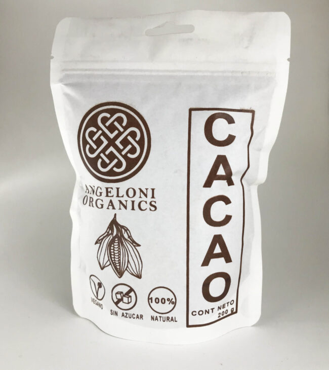 cacao ecuatoriano premium angeloni organics