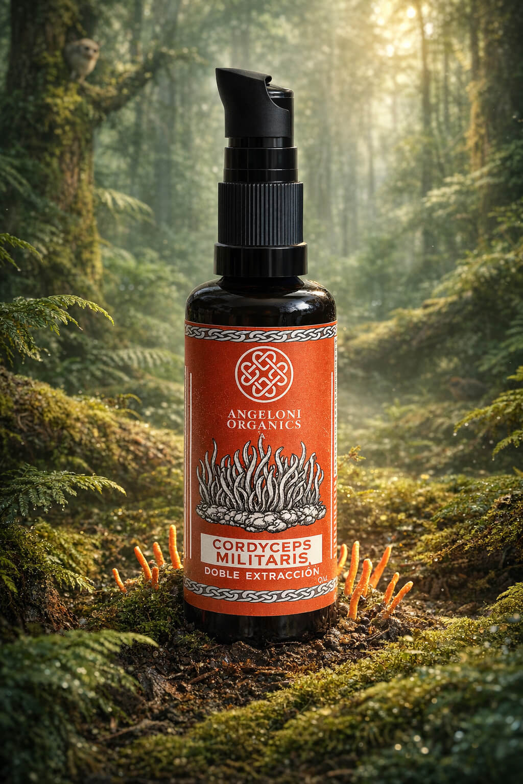 Hongo Cordyceps Militaris Doble Extracción - Concentrado 50ML - Imagen 3